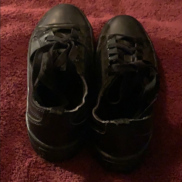 Tred Safe Black Slip Resistant Unisex Work Shoes - Picture 4 of 7